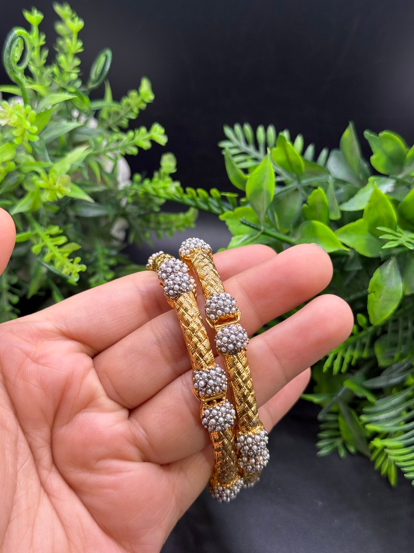 Jarao oval kangan pair