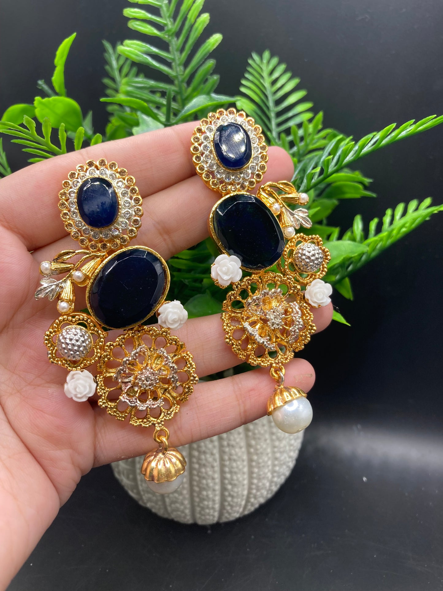 long earrings
