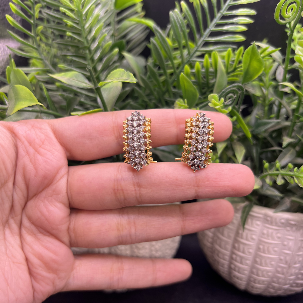 22k Dipped Diamond Cut Set