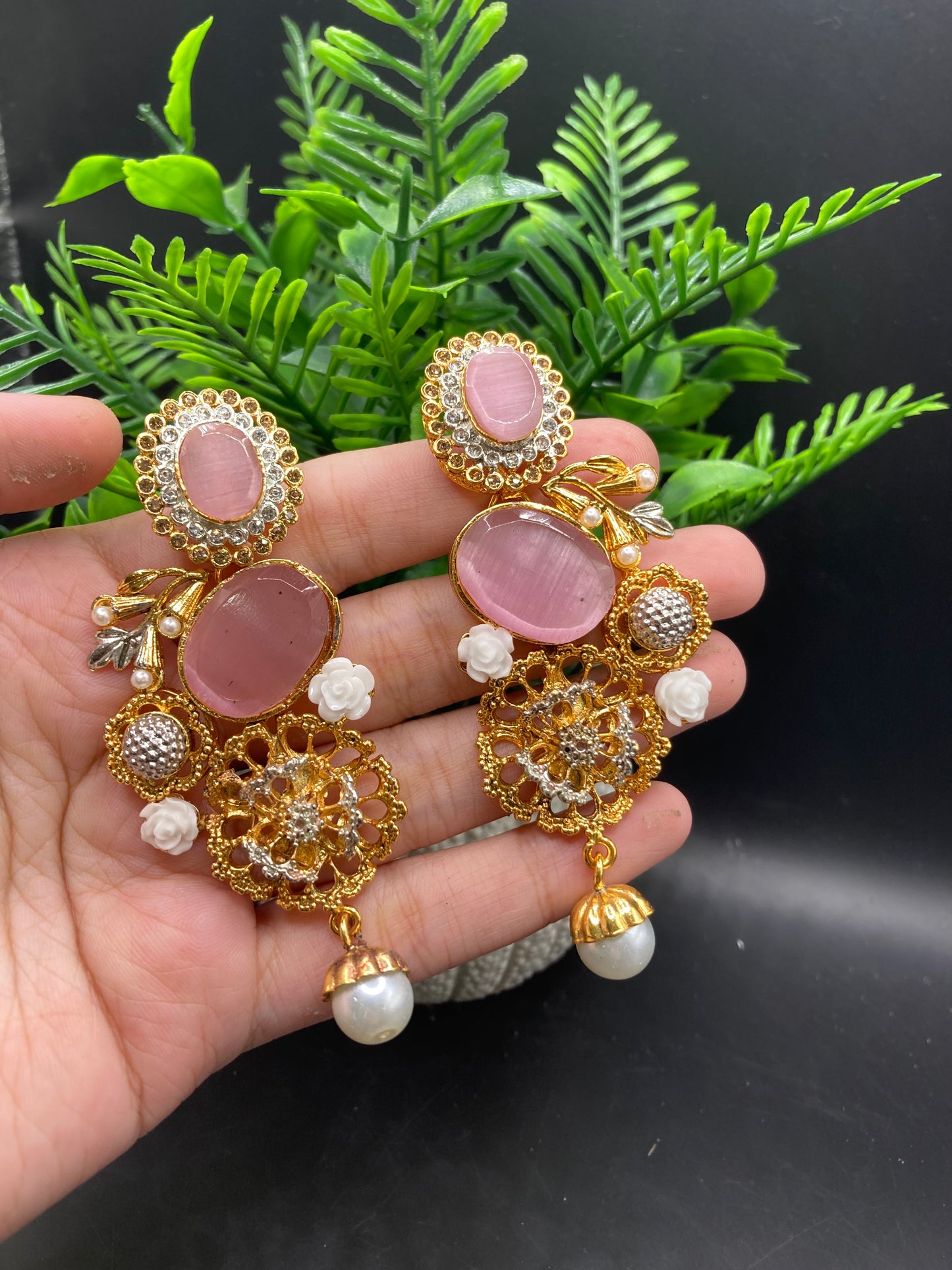 long earrings