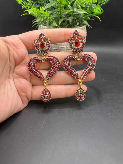 Long earrings
