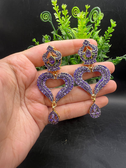 Long earrings