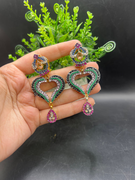 Long earrings