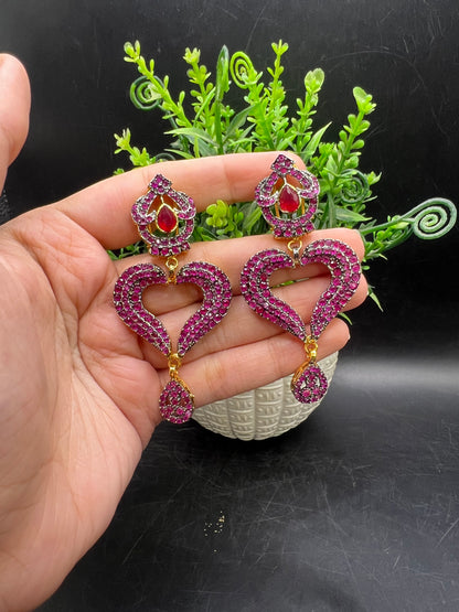 Long earrings