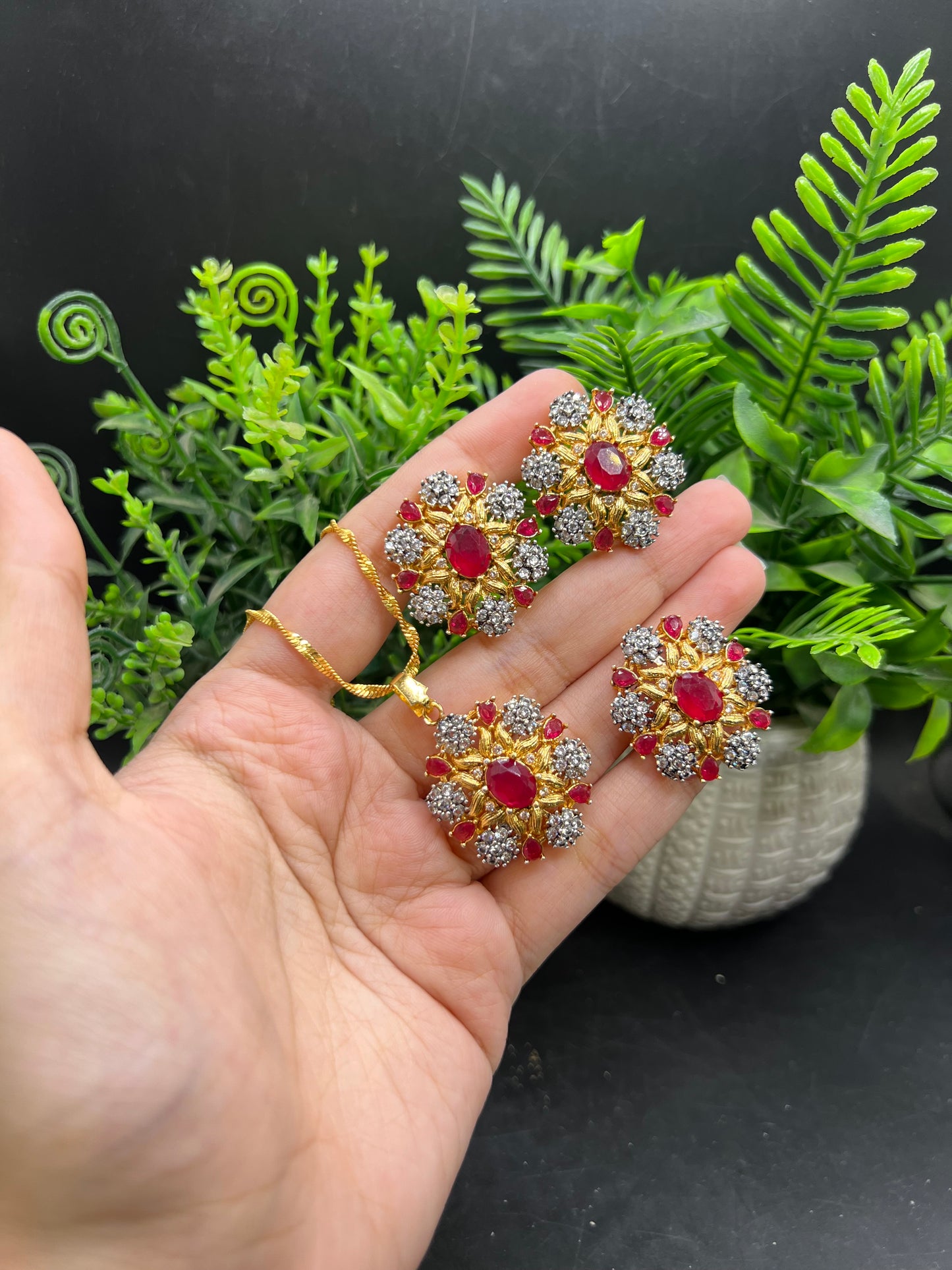 Traditional Flower combo set